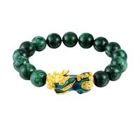 BESPORTBLE Pulsera con Colgante de Mítica Que Cambia de Color Brazalete Cadena de Mano Piedras Preciosas para Pulsera Mujer Suerte