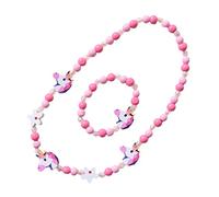 BESPORTBLE Pulsera De Collar De Unicornio De Unicornio Con Cuentas Pulseras De Unicornio Lindas Pulseras Joyería Infantil Para Niñas Kit De Fabricación De Joyas Para Niñas Púrpura De Madera