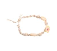 BESPORTBLE Pulsera De Conchas Para El Tobillo Tobilleras De Playa Para Mujer Tobilleras De Verano Para Tobillo Pulsera Bohemia Tobillera De Conchas Pulsera Trenzada Joyería Para