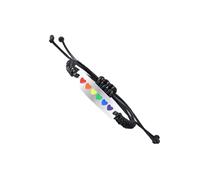 BESPORTBLE Pulsera de Creativa de Inoxidable para Parejas Gay Joyería de Amistad Pulsera Tejida para Mujeres y Hombres para Eventos de y Comunidades Lgbt