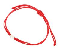 BESPORTBLE Pulsera de Cuerda Roja Trenzada Ajustable para Mujer Cuentas de Cobre en Forma de Corazón Pack de 2 Pulseras Tejidas Estilo DIY Nudo Dorado Joyas de Muñeca