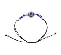 BESPORTBLE Pulsera De Malvado Hecha Mano Amuleto Suerte Pulsera De Cuentas Para Mujer Joyería De Moda Protectora Accesorio Para Halloween