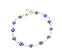 BESPORTBLE Pulsera De Ojo De Pulseras De Mal De Ojo Azul Pulsera Mal De Ojo Para Hombre Pulsera Mal De Ojo Con Cuentas Pulsera Delicada Del Mal De Ojo Tobillera Mal De Ojo Aleación