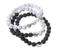 BESPORTBLE Pulsera Deportiva De La Suerte 3 Piezas Cuenta De Piedra Natural Joyería De Feng Shui