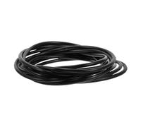 BESPORTBLE Pulseras De Silicona Negras, Coleteros De Mujer, Gomas Pelo, Accesorios De Gelatina, Pack 100 Unidades, Pulsera Fina 2,5 Mm, Para Niñas y Fiesta 80