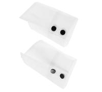 BESPORTBLE Puños Falsos Blancos Desmontables para Mujer de Algodón Transpirable, Diseño Elegante y Estilo Único para Eventos Formales y Descanso de Fin de Semana