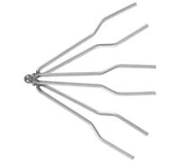 BESPORTBLE Puntas de Pirograbador de Madera de Alta Impedancia, Kit de 3 Piezas de Metal para Proyectos DIY y Manualidades, Conveniente para Principiantes y Profesionales