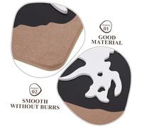 BESPORTBLE Puzzle de Madera para Fósiles de Dinosaurio Juguete Educativo Montessori Cognitivo para Desarrollo Motriz Seguro para Diseño Tridáctilo de Triceratops