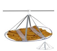 BESPORTBLE Red para Secar Ropa de Malla Estructura Plegable y Correas Antideslizantes Adecuado para Ropa Delicada Peluches y Verduras en Espacios Pequeños y Camping