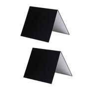 BESPORTBLE Reflector de Fotografía Plegable A4 de Cartón 2 Piezas para Iluminación Cámara, Tablero Reflexivo Portátil para Estudio y Fotografía de Productos