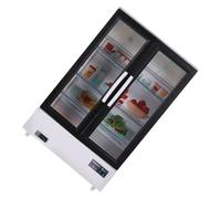 BESPORTBLE Refrigerador Miniatura para Casa de Muñecas Decoración Multiusos para Miniatura Adorno Compacto y Elegante para Manualidades
