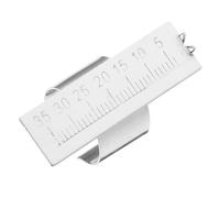 BESPORTBLE Regla De Anillo De Acero Inoxidable Regla De Dedo Instrumentos Para Medición De Alcance Bricolaje Herramienta Precisa