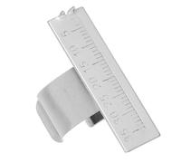 BESPORTBLE Regla De Dedo De Acero Inoxidable Para Medición De Anillos Instrumento Oral Herramienta Precisa Para Dentistas y Clínicas Odontológicas
