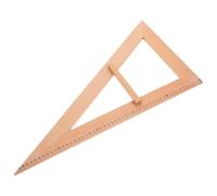 BESPORTBLE Reglas de medición de Madera, Herramienta de enseñanza Triangular Grande, Material didáctico para el Aula, Reutilizable, para Profesores y educadores