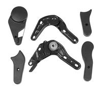 BESPORTBLE Reguladores de Ángulo Ajustables para Sillas Gaming en Negro, Ajustadores de Plástico E Hierro Profesionales para Uso Doméstico Salas de Juego Función Multiángulo