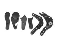 BESPORTBLE Reguladores Multiángulo para Sillas Gaming Accesorios Ajustadores de Plástico y Hierro Negro Compatibles Sillas de Videojuegos Ajuste de 90 a 180 Grados para Uso en Hogar y