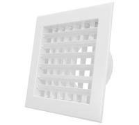 BESPORTBLE Rejilla de Ventilación de Techo para Aire Acondicionado Central Diseño Cuadrado y Doble Capa, Fácil de Instalar y Reducción de Ruido para Celebración Verano en Hogares