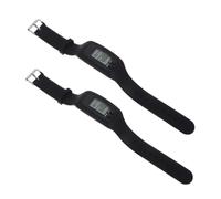 BESPORTBLE Reloj con Rastreador De Actividad Física 2 Unidades Podómetro Digital con Contador De Pasos Distancia Y Calorías para Adolescentes Hombres Y Mujeres Que Caminan Y Corren