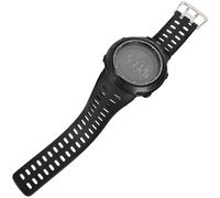 BESPORTBLE Reloj Contador de Pasos Resistente para Exteriores Cronómetro, Pantalla de Día Semana, Luz Nocturna y Correa de Silicona Negra para Deportes al Aire Libre