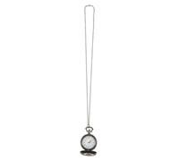 BESPORTBLE Reloj de Bolsillo Colgante Dorado con Diseño Digital Hueco y Cadena de Aleación y Vidrio Estilo Retro para Navidad y Año