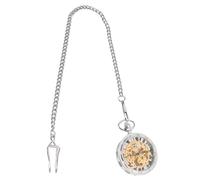 BESPORTBLE Reloj De Bolsillo Mecánico Vintage De Cuerda Manual Estilo Hueco Retro De Aleación Plateado para Hombre y Mujer