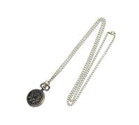 BESPORTBLE Reloj de Bolsillo Retro con Diseño Hueco Cuarzo Preciso Collar para Hombre y Mujer Elegante Accesorio Vintage Steampunk