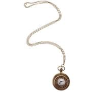 BESPORTBLE Reloj de Bolsillo Vintage para Hombre y Mujer con Tapa Abatible Diseño Retro Portátil y Movimiento de Cuarzo Reloj Pequeño Decorativo para Estudiantes y Uso Diario