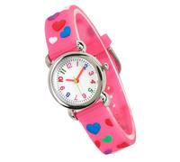 BESPORTBLE Reloj de Pulsera para Niños Antideslizante de Dibujos Animados Reloj Decorativo de Silicona Ajustable para Cumpleaños Resistente al Agua