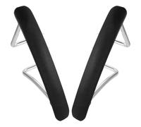 BESPORTBLE Reposabrazos De Oficina Metálicos para Silla (2 Piezas) Soportes Resistentes para Reemplazo Instalación Sencilla Uso Oficina y Gaming Accesorios para Sillas Ergonómicas