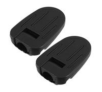 BESPORTBLE Reposapiés para Triciclo Infantil Negro, Pedal Plástico Antideslizante, Accesorio Repuesto para Bicicletas Infantiles y Triciclos, Compatible Exteriores y Uso Cómodo, Pack 2 Piezas