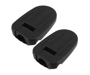 BESPORTBLE Reposapiés para Triciclo Infantil Negro, Pedal Plástico Antideslizante, Accesorio Repuesto para Bicicletas Infantiles y Triciclos, Compatible Exteriores y Uso Cómodo, Pack 2 Piezas
