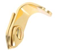 BESPORTBLE Reposapulgares para Saxofón y Tenor Soporte Ergonómico de Metal Estabilizador de Pulgar para Músicos Reduce Fatiga de Dedos Durante Práctica y Actuación