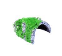 BESPORTBLE Reptile Box Hiding Cave De Artificial para Tortugas y Reptiles Decoración De Terrario Realista y Hábitat Acuático