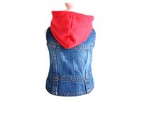 BESPORTBLE Ropa De Perro Traje De Perro Criar Vaquero Chaleco para Mantener Fresco Al Perro Sombreros para Perros Chaleco Refrigerante para Perros Pijamas para Perros Raza Perrito Rojo