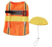 BESPORTBLE Ropa para Mascotas Ropa Delicada para Perros Disfraces de Perros de Halloween Auto Dog Costume Dog Clothes Delicado Disfraz de Cachorro Ropa para Aspecto Ingeniero poliéster