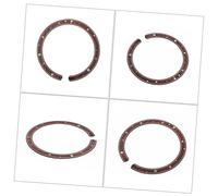 BESPORTBLE Roseta De Guitarra Acústica De 110 Mm Incrustaciones De Concha De Abulón, Calcomanía Decorativa Para Orificio De Sonido, Adhesivo Laminado Para Sonido Sin Afectar, Fácil Aplicación