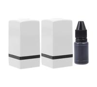 BESPORTBLE Sello de Acordes para Guitarra Blanco de Plástico Tinta, 2 Piezas para Principiantes, Ayuda a Dominar Acordes y Desarrollar Hábito de Práctica Musical