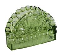 BESPORTBLE Servilletero de Cristal para Mesa de Comedor, Organizador de Servilletas Diseño Moderno y Resistente, Adecuado para Restaurante y Hogar