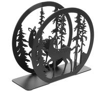 BESPORTBLE Servilletero de Hierro Negro 12x4x10,2 Cm Vertical para Cocina y Restaurante, Porta Pañuelos para Encimera Diseño Moderno y Decoración Funcional