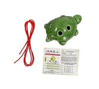 BESPORTBLE Set De 6 Ocarinas De Cerámica En Forma De - Instrumento Musical De Viento Ideal Para Principiantes - Perfecto Como De Cumpleaños Para