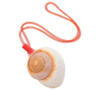 BESPORTBLE Silbato de Caracola Natural Sonido Melodioso, Cuerno de Caracol de Plástico para Decoración Playa y Presentaciones Musicales Creativas