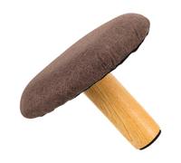 BESPORTBLE Silla Ergonómica de Rodillas Estilo Natural de Madera Marrón Diseño Equilibrado Taburete Cómodo y Mejora Postural para Yoga y Oficina