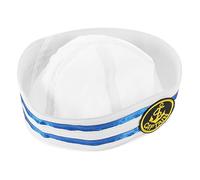 BESPORTBLE sombrero sombreros de chicas sombrero de de fiesta de disfraces capitanes Hombres Verano día sombreros de para adultos sombrero de yates poliéster