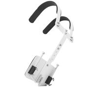 BESPORTBLE Soporte Ajustable para Caja con Marco Trasero de Aluminio Blanco Arnés de Hombro Ligero para Marcha Accesorios para y Correa de Sujeción para Percusión