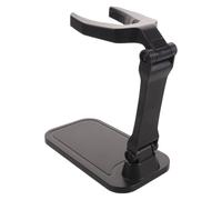 BESPORTBLE Soporte Ajustable para Escáner de Lectura Automática | Plástico Negro, Base Antideslizante de Escritorio, Estable y Plegable, para Cajas y Tiendas de Salud