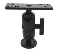 BESPORTBLE Soporte Ajustable para Sonda de Pesca con Rotación 360° Placa de Montaje Resistente para Kayak y Embarcaciones Compatible con Garmin Gpsmap Soporte para Electrónica Náutica