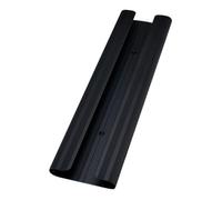 BESPORTBLE Soporte Colgante para Copas de Vino de Aleación de Aluminio Negro Forma de Vaso Invertido Organizador para Cocina y Bar Ahorro de Espacio para Armarios