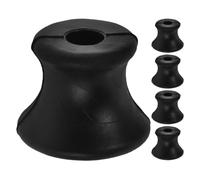 BESPORTBLE Soporte de Goma para Horquillas de Meditación y Terapia Sonora, Paquete de 5 Piezas Antideslizantes para Sesiones de Grupo y Yoga