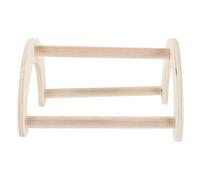 BESPORTBLE Soporte de Madera Sintética Beige para Gallinas y Pollitos, Soporte Resistente y Cómodo Que Promueve el Equilibrio Durante el Juego