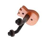 BESPORTBLE Soporte de Pared Antideslizante para Instrumentos de Cuerda Colgador de Ukulele Guitarra Violín y Erhu Rack para Almacenamiento Casa Fácil Instalación y Protección Eficaz